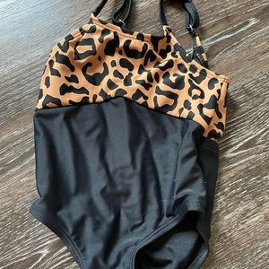 Coral reef swimwear 6-12 months one piece adjustable straps